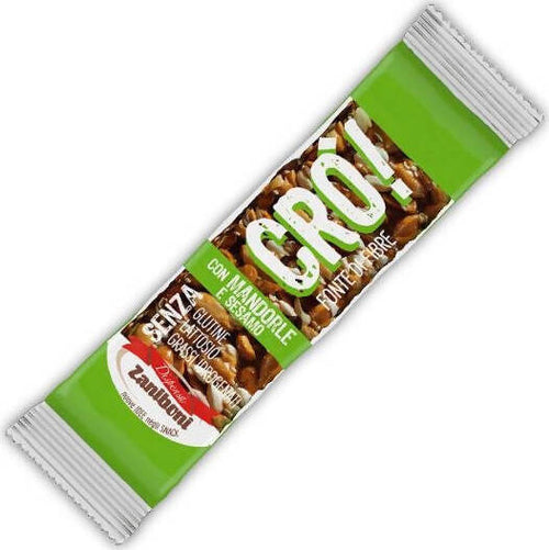CROCCANTE Mandorle e Sesamo Dispensa Zaniboni 30 gr, confezione 24 pz Alimentari e cura della casa/Snack dolci e salati/Barrette ai cereali e barrette snack Non solo alimenti - Albano Laziale, Commerciovirtuoso.it