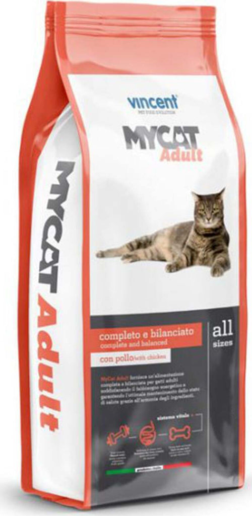Crocchette Vincent per gatti My Diet 20 kg a base di carne, cereali e verdura. Prodotti per animali domestici/Cani/Cibo/Secco La Zappa - Altamura, Commerciovirtuoso.it