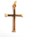 Croce in oro giallo 750/1000 Gioiello Religioso Croce Unisex