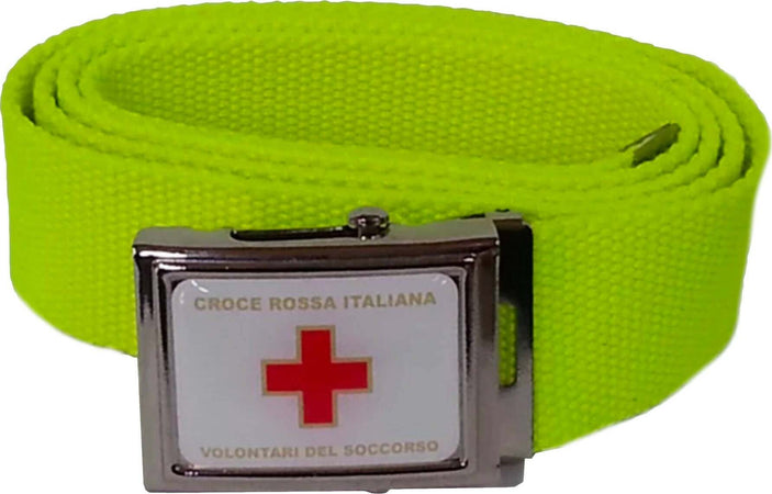 Croce Rossa Cintura Cri Volontari Del Soccorso Cintura Croce Rossa Italiana-Soccorso-Volontario-Ambulanza 118 Moda/Abbigliamento specifico/Abbigliamento da lavoro e divise/Uniformi e camici sanitari/Accessori Il Distintivo - Pesaro, Commerciovirtuoso.it