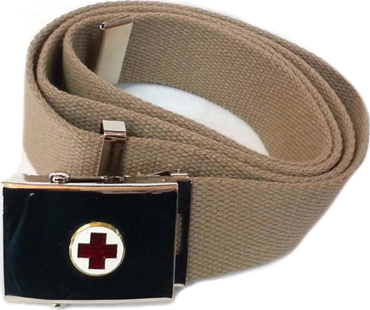 Croce Rossa Italiana Cintura Metallica Tondino Cri Cinta in Canapa 4 Cm Moda/Abbigliamento specifico/Abbigliamento da lavoro e divise/Uniformi e camici sanitari/Accessori Il Distintivo - Pesaro, Commerciovirtuoso.it