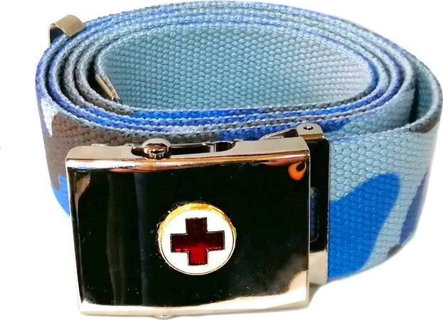 Croce Rossa Italiana Cintura Metallica Tondino Cri Cinta in Canapa 4 Cm Moda/Abbigliamento specifico/Abbigliamento da lavoro e divise/Uniformi e camici sanitari/Accessori Il Distintivo - Pesaro, Commerciovirtuoso.it