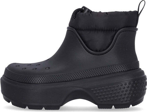 CROCS-Scarponcino-Alto-Uomo-Stomp-Puff-Boot-Black-da-uomo