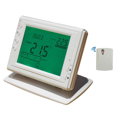 Crono termostato con display digitale programmatore wireless