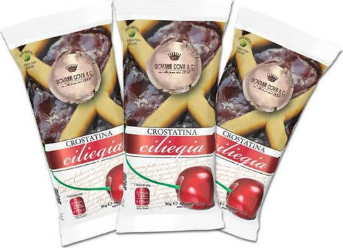 30 pezzi Crostatina ciliegia mono porzione 40 gr Giovanni Cova & C confezione da 30 pz merendine e snack dolci Non solo caffè online - Albano Laziale, Commerciovirtuoso.it