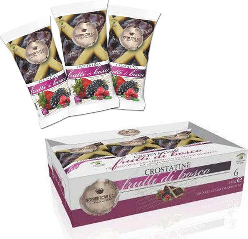 Crostatina Frutti Di Bosco Mono Porzione 40gr. Giovanni Cova & C Multipack Crostatine Monoporzione con Marmellata Alimentari e cura della casa/Pasticceria e prodotti da forno/Dessert/Crostate e torte farcite Non solo alimenti - Albano Laziale, Commerciovirtuoso.it