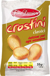 Crostini Gusto Classico Forno Damiani 35 Gr, 2 Confezioni 50 Pz Cad Alimentari e cura della casa/Pasticceria e prodotti da forno/Grissini taralli e fette biscottate Non solo alimenti - Albano Laziale, Commerciovirtuoso.it
