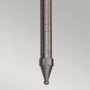 Applique Industrial Nordico Crown Acciaio Ferro Cancello 2 Luci E14