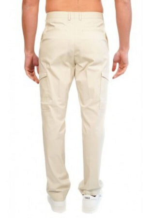 calvin klein Pantaloni CRINKLE TECH COTTON CARGO PANTS da uomo