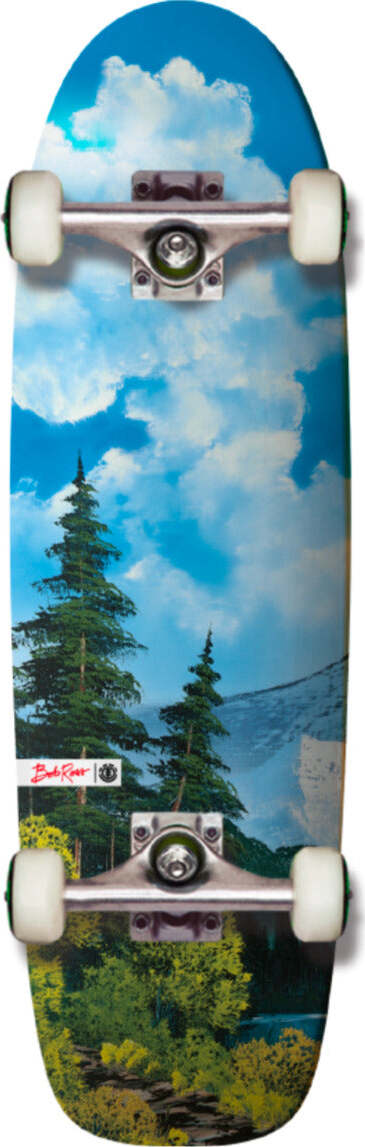 Cruiser Element X Bob Ross 8.875'' Happy Clouds Skateboard Con Riser Da 1/8'' Sport e tempo libero/Sport/Mobilità urbana/Skateboard/Skateboard Snotshop - Roma, Commerciovirtuoso.it