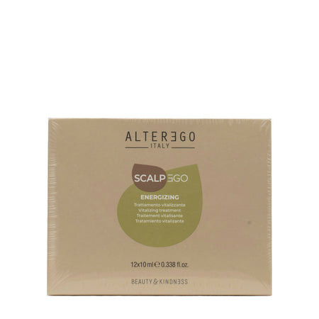 Alterego scalpego energizing intensive lotion 12 x 10 ml + energizing shampoo 250 ml per cute e capelli fragili