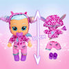 Cry Babies Magic Tearsbabies Dressy Fantasy, Bambola Interattiva Che Piange Lacrime Vere Con Capelli Da Acconciare, Vestiti Da Indossare E Accessori, Gioco Per Bambini E Bambine +1 Anno Imc Toys