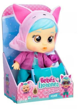 Cry Babies Snowy Days Foxie Bambola Interattiva Con Lacrime Vere - Imc Toys