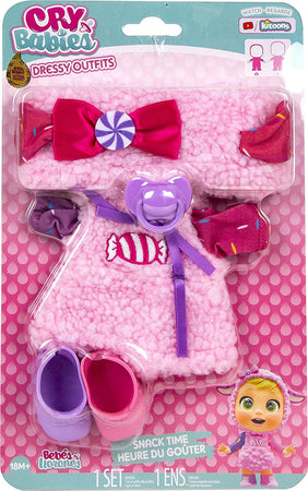 CRY-BABIES-Vestitini-bambola-Snack-Time-Imc-Toys