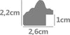 CS---CORNICE-ILARIA-ARGENTO-OPACO-CM-30x40CM