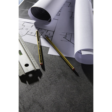 Comodino con 2 cassetti rovere e cemento modello industrial arredamento moderno