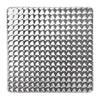 Tavolo quadrato in alluminio con piedi regolabili per bar e ristornate 60 x 60 cm
