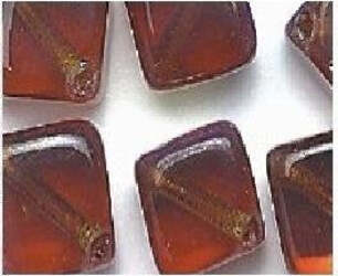 Cubo-topazio-scuro-perline-8-mm
