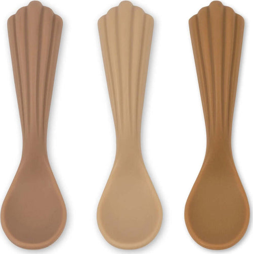 Cucchiaini-Konges-Slojd-Shell-Silicone-3-Pz