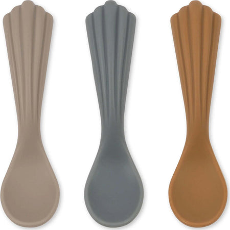 Cucchiaini-Konges-Slojd-Shell-Silicone-3-Pz