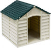 CUCCIA A FORMA DI CASETTA IN RESINA PER CANI 72 71,5 X 68 CM VERDE Prodotti per animali domestici/Cani/Cucce gabbiette e recinzioni/Casette per cani Trade Shop italia - Napoli, Commerciovirtuoso.it