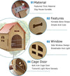 Cuccia Casa Gabbia Cane Cani Di Taglia Grande Per Interno Esterno 80 X 55 X 74cm Prodotti per animali > Prodotti per Cani > Cucce Trade Shop italia - Napoli, Commerciovirtuoso.it