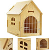 Cuccia-In-Legno-Mdf-Per-Cani-Piccola-Media-Taglia-A-Forma-Di-Casetta-44x57x59cm