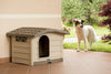 Cuccia per cani in Resina Bungalow con tetto apribile da esterno Prodotti per animali domestici/Cani/Cucce gabbiette e recinzioni/Gabbiette e cucce/Cucce La Zappa - Altamura, Commerciovirtuoso.it