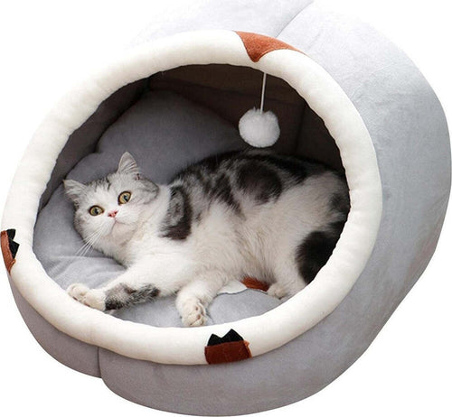 Cuccia Per Gatti Universale A Met? Chiuso Con Morbido Cuscino Interno Tg.m Prodotti per animali > Prodotti per Cani > Cucce Trade Shop italia - Napoli, Commerciovirtuoso.it