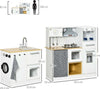 Cucina-Giocattolo-2-Pezzi-per-Bambini-3-6-Anni-con-Utensili-da-Cucina,-Luci-ed-Effetti-Sonori,-in-MDF-e-PP-KJ6350-141V00WTKJ6