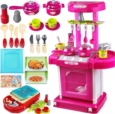 CUCINA GIOCATTOLO BAMBINI RICHIUDIBILE IN TROLLEY FORNELLO LUCI SUONI ACCESSORI AZZURRO Giochi e giocattoli/Giochi d'imitazione e accessori di travestimento/Cucina/Mini elettrodomestici Trade Shop italia - Napoli, Commerciovirtuoso.it