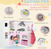 Cucina-Giocattolo-per-Bambini-3-6-Anni-con-Luci-e-Utensili-da-Cucina-Realistici,-in-MDF-e-PP,-84x93.5x85-cm-GH8350-142V01WTGH8