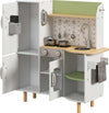 Cucina-Giocattolo-per-Bambini-3-6-Anni-con-Macchina-del-Ghiaccio-e-Utensili,-84x34x89-cm,-Bianco-e-Verde-TG7350-147V00WTTG7