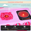 Cucina-Giocattolo-per-Bambini-con-38-Accessori-Inclusi,-con-Luci-e-Suoni-Realistici,-78x29x87-cm,-Rosa-ED4350-047ED4