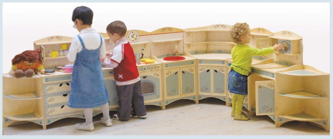 Cucina Gioco Componibile - Set Completo 9 Pz per Bambini Dida