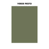 Cucina Iris 360 cm noce stelvio verde pesto con elettrodomestici reversibile