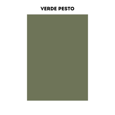 Cucina Iris 360 cm noce stelvio verde pesto con elettrodomestici reversibile