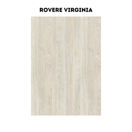 Cucina Iris 360 cm rovere virginia tortora con elettrodomestici reversibile