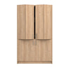 Cucina monoblocco Fold Evolution struttura e ante a libro rovere