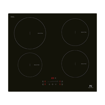 Cucina Taurus 195 colore bianco inclusa di elettrodomestici e piano cottura induzione