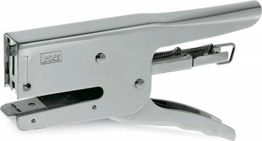 Cucitrice a pinza 501 - acciaio - Lebez Cancelleria e prodotti per ufficio/Archivio ufficio e accessori per scrivania/Spillatrici e perforatrici/Spillatrici manuali Eurocartuccia - Pavullo, Commerciovirtuoso.it