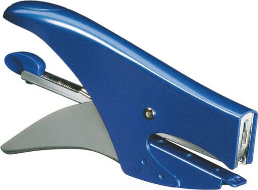 Cucitrice a pinza 5547 - blu - Leitz Cancelleria e prodotti per ufficio/Archivio ufficio e accessori per scrivania/Spillatrici e perforatrici/Spillatrici manuali Eurocartuccia - Pavullo, Commerciovirtuoso.it