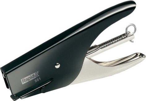 Cucitrice a pinza Rapid Retro Classic S51 - black magic - Rapid Cancelleria e prodotti per ufficio/Archivio ufficio e accessori per scrivania/Spillatrici e perforatrici/Spillatrici manuali Eurocartuccia - Pavullo, Commerciovirtuoso.it