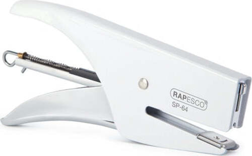 Cucitrice a pinza SP- 64 - metallo verniciato - bianco - Rapesco Cancelleria e prodotti per ufficio/Archivio ufficio e accessori per scrivania/Spillatrici e perforatrici/Spillatrici manuali Eurocartuccia - Pavullo, Commerciovirtuoso.it