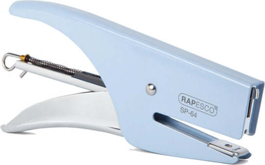 Cucitrice a pinza SP- 64 - metallo verniciato - celeste - Rapesco Cancelleria e prodotti per ufficio/Archivio ufficio e accessori per scrivania/Spillatrici e perforatrici/Spillatrici manuali Eurocartuccia - Pavullo, Commerciovirtuoso.it