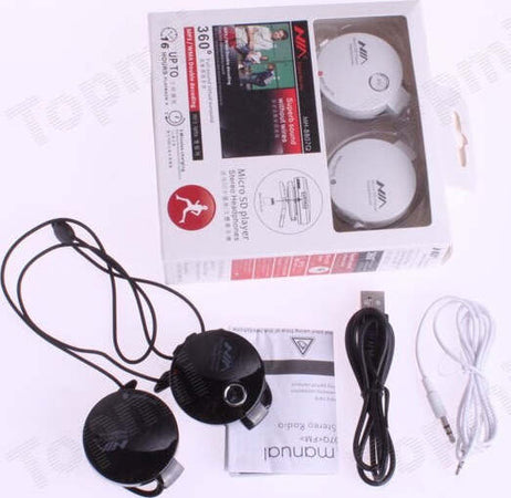 CUFFIA CUFFIE AURICOLARE WIRELESS WI FI SENZA FILI CON RADIO MP3 SPORT MH-8807Q  Trade Shop italia - Napoli, Commerciovirtuoso.it