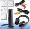CUFFIA CUFFIE WIRELESS 5 IN 1 SENZA FILI WI-FI MICROFONO RADIO FM  Trade Shop italia - Napoli, Commerciovirtuoso.it