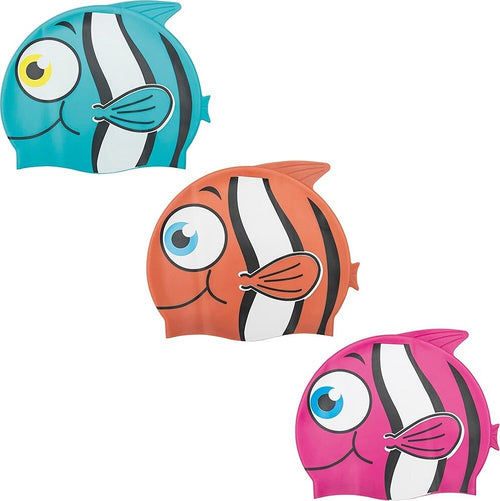 Cuffia Da Nuoto Mare Piscina 3 Fantasie Assortite Kid In Silicone 3+ Anni 26025 Sport e tempo libero/Attività ricreative all'aperto/Sport acquatici/Nuoto/Cuffie Trade Shop italia - Napoli, Commerciovirtuoso.it