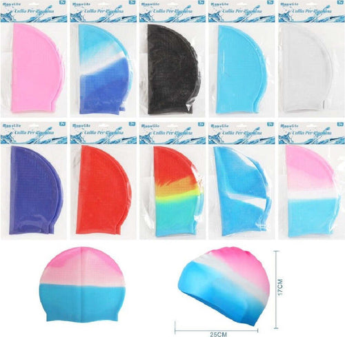 Cuffia Nuoto Per Piscina Estate In Silicone Unisex Colori Misti 25x17cm 605433 Sport e tempo libero/Attività ricreative all'aperto/Sport acquatici/Nuoto/Cuffie Trade Shop italia - Napoli, Commerciovirtuoso.it