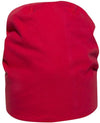 Cuffia Saco Rosso Cappellino Elasticizzato in Cotone